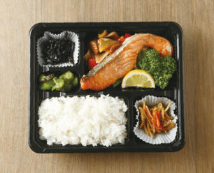 サーモンムニエル弁当